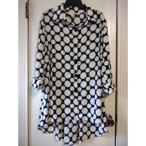 Polkadot Shirt/Jacket